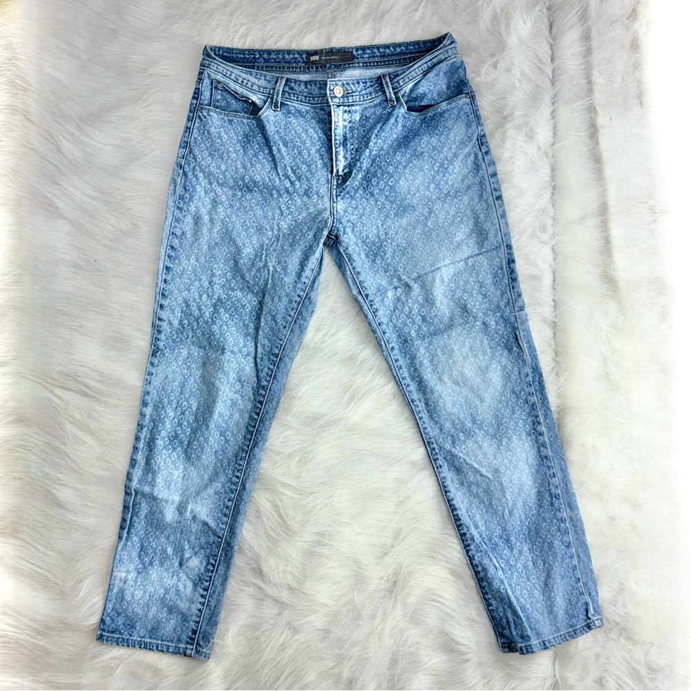 Levi's Sky Blue Ankle Jeans